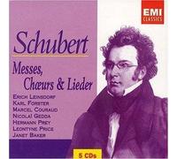 Edition Schubert : Messes, Choeurs & Lieder