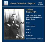 Edition Segovia Vol. 2 : Oeuvres De Bach, Castelnuovo, Ponce, Torroba, Turina, Villa Lobos
