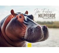Edition Seidel Calendrier 2026 de qualité supérieure - Format A3 - Calendrier mural - Calendrier animal africain hippopotame - Hippopotame - Nil - Animaux sauvages - Melanie Viola