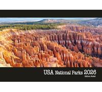 Edition Seidel Calendrier 2026 de qualité supérieure - Format A3 - Calendrier mural USA Amérique Grand Canyon Zion Yosemite Bryce