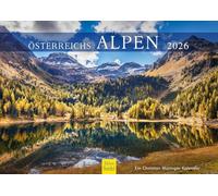 Edition Seidel Calendrier 2026 de qualité supérieure - Format A4 - Calendrier mural Europe Autriche montagnes nature paysage Christian Müringer