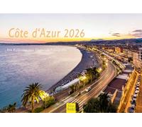 Edition Seidel Calendrier 2026 de qualité supérieure - Format A4 - Calendrier mural Europe - France méditerranéenne - Côte provençale Werner Dieterich