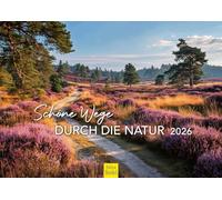 Edition Seidel Calendrier 2026 de qualité supérieure - Motif : beaux chemins à travers la nature - Format A3 - Paysage - Paysage - Forêts - Chemins de randonnée - Photographie de la nature - Amis de