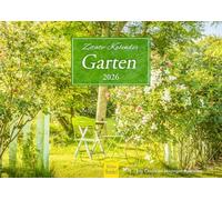 Edition Seidel Calendrier de jardin 2026 de qualité supérieure - Format DIN A4 - Calendrier mural naturel - Saisons idylliques - Jardins idylliques - Fleurs et plantes - Sages de vie - Proverbes