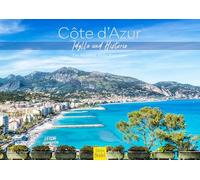 Edition Seidel Calendrier de qualité supérieure Côte d'Azur Idylle et histoire 2026 Format A3 Calendrier mural Europe France Sud de la France Méditerranée Nice Cannes Melanie Viola
