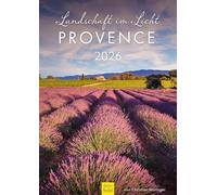 Edition Seidel Calendrier de qualité supérieure Paysage Provence 2026 Format A3 Calendrier mural France Avignon Luberon Roussillon Champs de lavande Christian Müringer