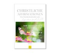 Edition Seidel Calendrier hebdomadaire premium Affirmations chrétiennes 2027 Format DIN A4. Calendrier mural allemand versets bibliques Bible citations inspirantes sagesses inspiration motivation