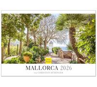 Edition Seidel Calendrier Majorque 2026 de qualité supérieure - Format A4 - Calendrier mural - Espagne - Palma Baléares - Île de la Méditerranée - Casquette Formentor Valldemossa Pollenca Christian
