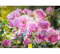 Edition Seidel Calendrier mural 2026 de qualité supérieure dans une belle roseraie - Format A4 - Nature - Saisons naturelles - Jardins idylliques - Roses - Fleurs - Plantes Christian Müringer