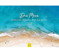 Edition Seidel Calendrier mural 2026 de qualité supérieure - Format A3 - Calendrier naturel - Plages de rêve - Côte - Vagues - Rochers - Plage - Coucher de soleil