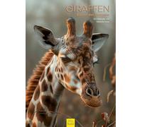 Edition Seidel Calendrier mural 2026 de qualité supérieure - Format A3 - Motif girafes - Afrique du Sud - Kenya - Serengeti - Steppe - Savane - Girafe - Taureau - Vaches - Animaux sauvages - Melanie