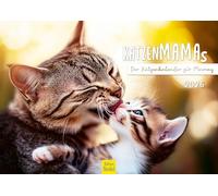 Edition Seidel Calendrier mural 2026 de qualité supérieure - Format A3 - Pour maman - Jolies images - Superbes dictons - Animaux de compagnie - Chaton - Chat