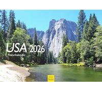 Edition Seidel Calendrier mural 2026 de qualité supérieure - Format A3 - USA Californie - Bryce Canyon - Monument Valley White Sands Melanie Viola