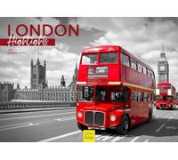 Edition Seidel Calendrier mural 2026 de qualité supérieure - Format A4 - Grande Bretagne - Tour Bridge - Métropole - Mélanie Viola