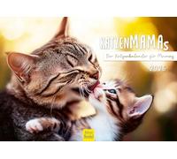 Edition Seidel Calendrier mural 2026 de qualité supérieure - Format A4 - Pour maman - Jolies images - Superbes dictons - Animaux de compagnie - Chaton - Chat