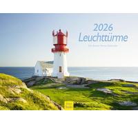 Edition Seidel Calendrier mural 2026 de qualité supérieure - Format DIN A3 - Pour l'Europe, la Nouvelle-Zélande, les États-Unis, le Canada - Balise, côtes - Rainer Mirau