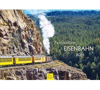 Edition Seidel Calendrier mural 2026 de qualité supérieure - Format DIN A3 - Pour l'Europe, les États-Unis, le Colorado, la Suisse, Train, Aventure du soir