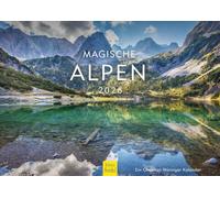 Edition Seidel Calendrier mural 2026 de qualité supérieure - Format DIN A4 - Motif : Allemagne - Italie - Autriche - Bavière - Tyrol du Sud Tyrol - Styrie - Ötztal Villnösstal Dachstein Christian