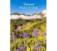 Edition Seidel Calendrier mural 2026 de qualité supérieure - Motif : Île de rêve de Madère - Format A3 - Pour l'Europe et le Portugal - Funchal - Île - Côte de mer - Atlantique - Plage Werner