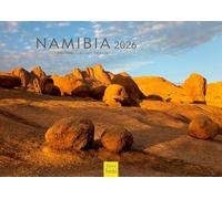 Edition Seidel Calendrier mural 2026 de qualité supérieure Namibie - Format A4 - Afrique Windhoek - Deadvlei - Désert - Dunes - Parc national - Animaux sauvages - Peter Schickert