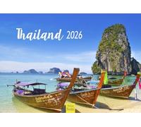 Edition Seidel Calendrier mural 2026 de qualité supérieure Thaïlande - Format A4 - Asie - Bangkok - Temple du parc national