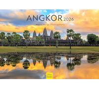 Edition Seidel Calendrier mural Angkor 2026 - Format A3 - Asie du Sud-Est - Thaïlande - Cambodge - Temple - Mario Weigt