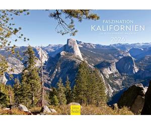 Edition Seidel Calendrier mural de qualité supérieure - Fascination Californie 2026 - Format A3 - États-Unis - Amérique, Pacifique - Los Angeles San Francisco Hollywood Yosemite - Parc national Peter