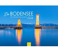 Edition Seidel Calendrier mural de qualité supérieure - Le lac de Constance 2026 - Format A3 - Pour l'Europe, l'Allemagne, le sud de l'Allemagne, la Suisse, l'Autriche et la Bavière Baden-Württemberg