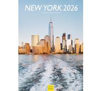 Edition Seidel Calendrier mural New York 2026 - Format A3 - Grande Apple - Manhattan - Metropole Skyline Rainer Mirau