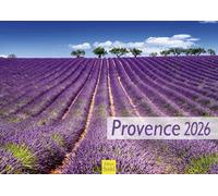Edition Seidel Calendrier mural Provence 2026 - Format A3 - Calendrier mural Europe - Marseille Saint-Tropez Avignon Méditerranée