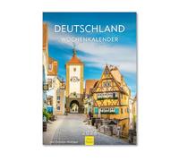 Edition Seidel Calendrier semainier allemand 2026 de qualité supérieure - Format A4 - Avec de belles images du nord au sud de l'Allemagne - Villes naturelles - Paysages - Montagnes - Lacs - Christian