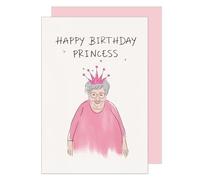 Edition Seidel Carte d'anniversaire de qualité supérieure avec enveloppe - Carte de vœux d'anniversaire - Happy Birthday - Pour femme et petite amie - Humour amusant - G3769 SW025