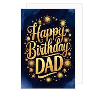 Edition Seidel Carte d'anniversaire de qualité supérieure avec enveloppe - Carte de vœux d'anniversaire - Pour homme, père, papa (G3763 SW025)