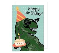 Edition Seidel Carte d'anniversaire de qualité supérieure XXL avec enveloppe Format A4 Carte de vœux Billet Happy Birthday Homme Garçon Ado Kids