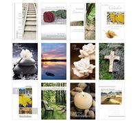 Edition Seidel Lot de 12 cartes de condoléances avec enveloppe