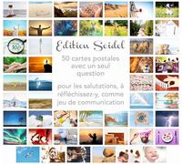 Edition Seidel Lot de 50 cartes postales Premium Cartes de motivation pour formation en communication, jeu de conversation, coaching Outils de coaching Cartes de paysages Nature Cartes sentimentales