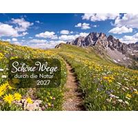 Edition Seidel Premium calendrier Beaux chemins à travers la nature 2027 Format DIN A3. Calendrier mural allemand calendrier nature chemin sentier allée chemin de campagne vignoble lavande tournesols