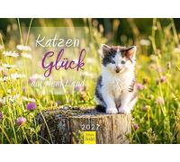 Edition Seidel Premium calendrier Bonheur félin à la campagne 2027 Format DIN A5. Calendrier mural allemand calendrier chats chat matou chaton ferme vie à la campagne grange animaux de CM-KA-2027