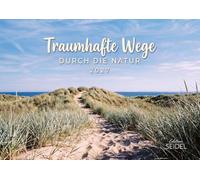 Edition Seidel Premium calendrier Chemins de rêve à travers la nature 2027 Format DIN A3. Calendrier mural allemand calendrier nature chemin sentier dunes plage mer forêt paysage
