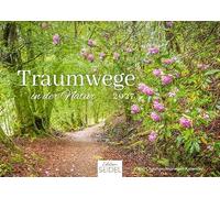 Edition Seidel Premium calendrier Chemins de rêve dans la nature 2027 Format DIN A5. Calendrier mural allemand calendrier nature sentier chemin côte montagnes lande phare forêt Christian Müringer