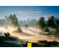 Edition Seidel Premium Calendrier L'harmonie de la nature au fil des saisons 2027 Format DIN A5. Calendrier mural allemand printemps été automne hiver paysages forêts montagnes lacs fleurs panoramas