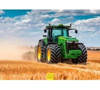 Edition Seidel Premium calendrier Machines puissantes tracteurs en action 2027 Format DIN A4. Calendrier mural allemand de agriculture tracteur machines agricoles moderne technique