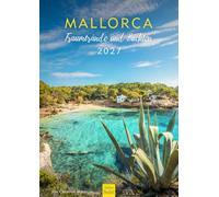 Edition Seidel Premium calendrier Majorque plages et criques de rêve 2027 Format DIN A3. Calendrier mural allemand Espagne Palma Baléares île Méditerranée Cap Formentor Christian Müringer