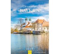 Edition Seidel Premium calendrier Que la Bavière est belle 2027 Format DIN A3. Calendrier mural allemand Allemagne Wurtzbourg Bamberg Danube lacs nature paysages Christian Müringer