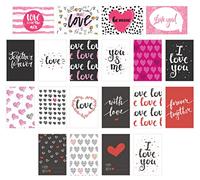 Edition Seidel Set de 20 cartes postales Love Mariage Fiançailles Saint-Valentin