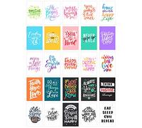 Edition Seidel Set de 25 cartes postales avec dictons - Idée cadeau - Décoration - Amour, amitié, vie, motivation, drôle - Cartes d'anniversaire