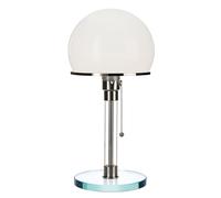 Édition spéciale lampe de table Wagenfeld WG 24 100 ans H x Ø 36x18cm/base glass Ø15.2cm