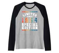 Edition spéciale limitée année de Naissance 1964 Manche Raglan