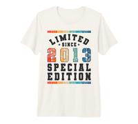 Édition spéciale limitée Anniversaire de l'enfant né en 2013 T-Shirt Haut de Gamme