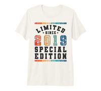 Édition spéciale limitée Anniversaire de l'enfant né en 2019 T-Shirt Haut de Gamme
